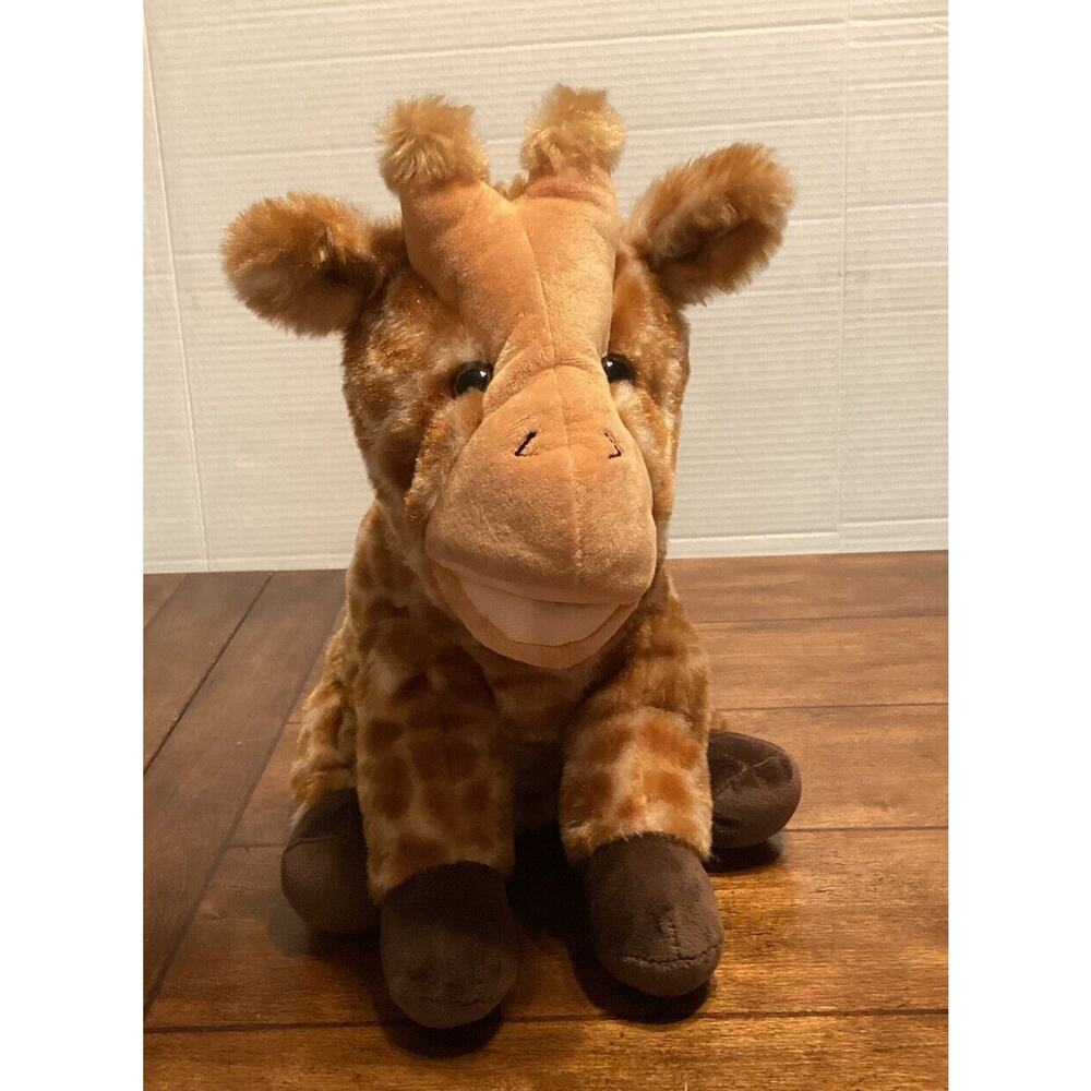 Giraffe Hand Puppet Plush The‎ Petting Zoo 14” Plush Toy Soft